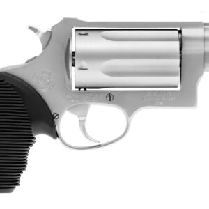 Taurus Public Defender Revolver - Stainless Steel | 45 Colt / 410 ga | 2.5" Barrel | 5rd | Rubber Grip | Fiber Optic Sight