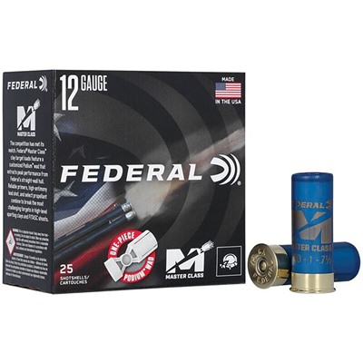 Master Class 12 GA 2-3/4” 1-1/8OZ #7.5 Shot 1235 Fps 25/BOX