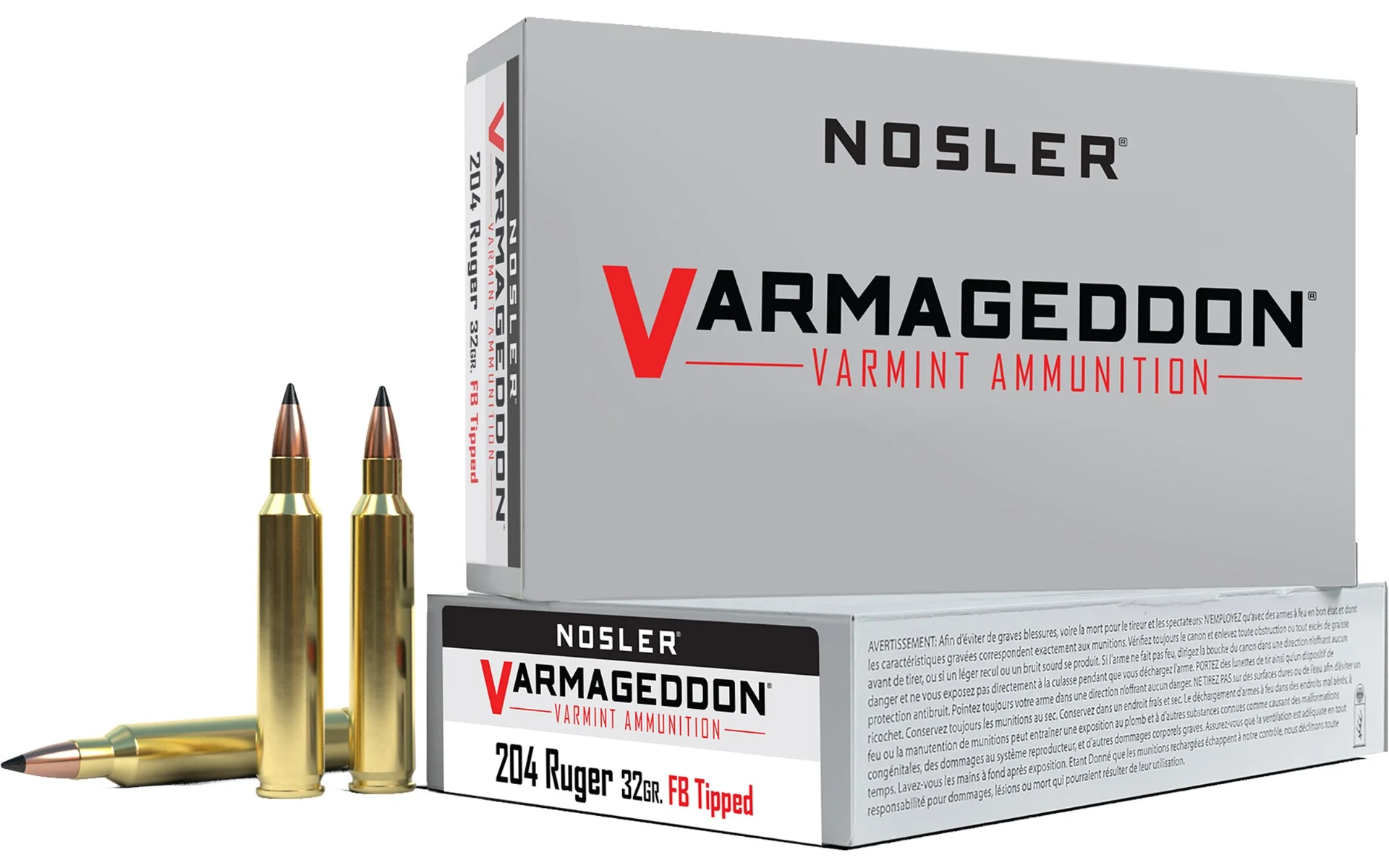 .204 Ruger 32gr Brass – 20rd